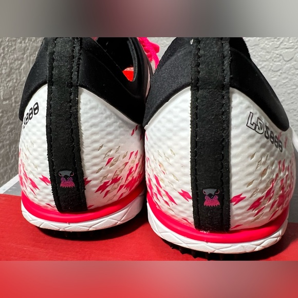 New Balance‎ Women’s Track Shoes with spikes white and pink Size 9 LD5000 - Picture 5 of 12